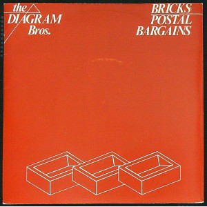 DIAGRAM BROS. Bricks / Postal Bargains (New Hormones – ORG 9) UK 1981 PS 45 (Post-Punk)